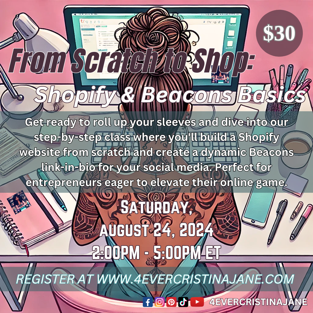 From Scratch to Shop: Shopify & Beacons Basics