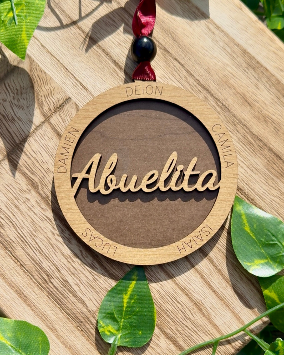 Circle of Love Personalized Ornament