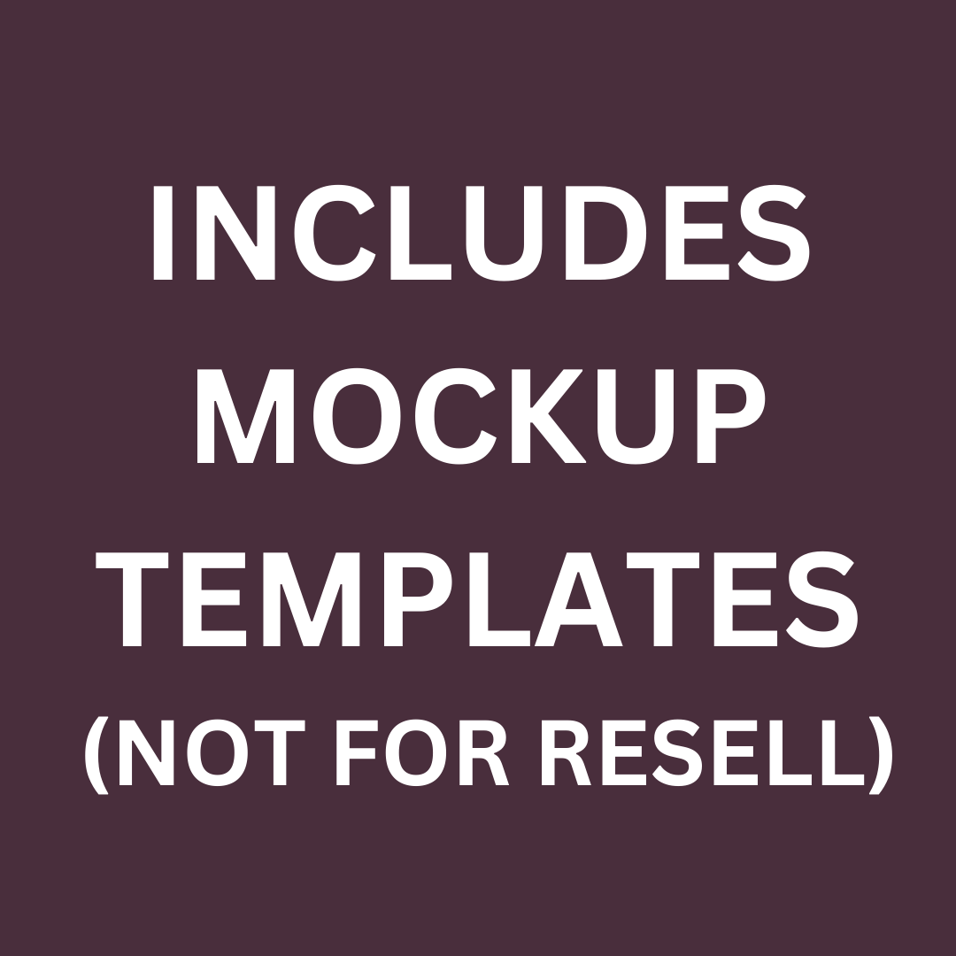 AI Art Prompt Guide Template with Mockup Templates | Digital Download