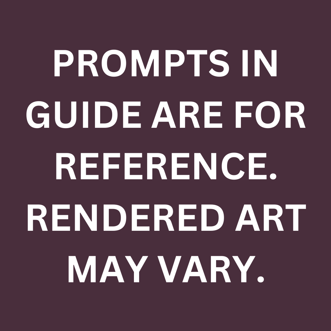 Enchantress: Realms of Magic Dall·E 3 AI Art Prompt Guide | 12 Sample Prompts | Digital Download