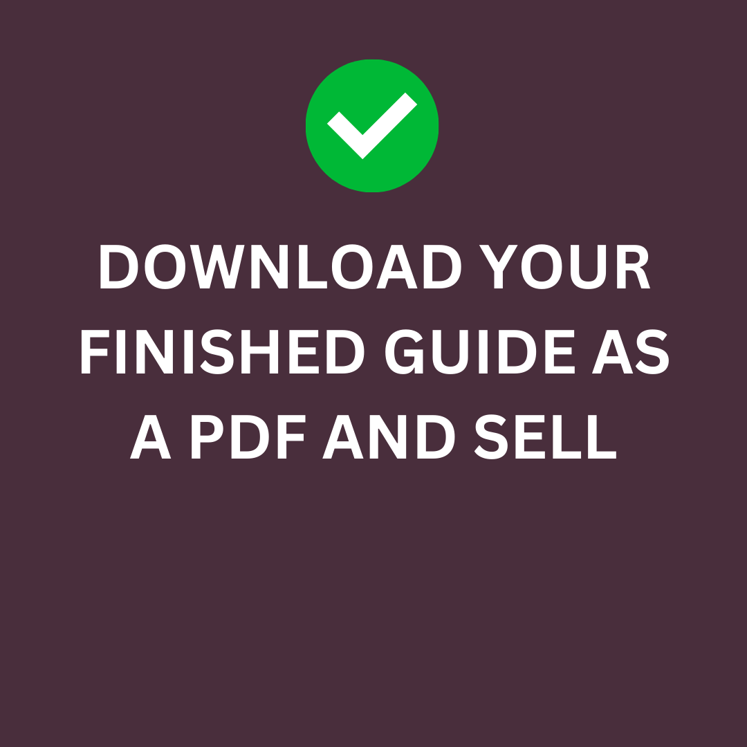 AI Art Prompt Guide Template with Mockup Templates | Digital Download