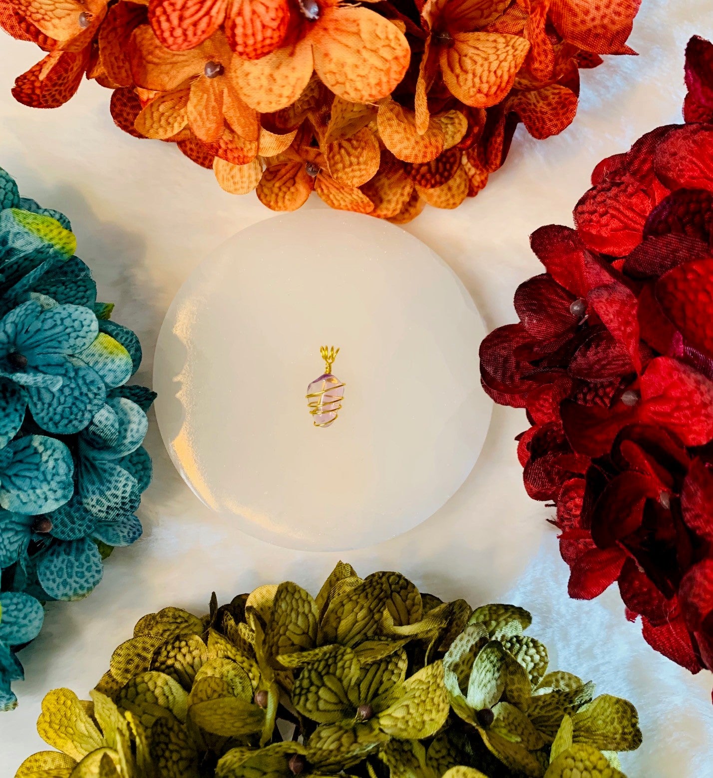 Amethyst Pendant (Wire Wrapped)