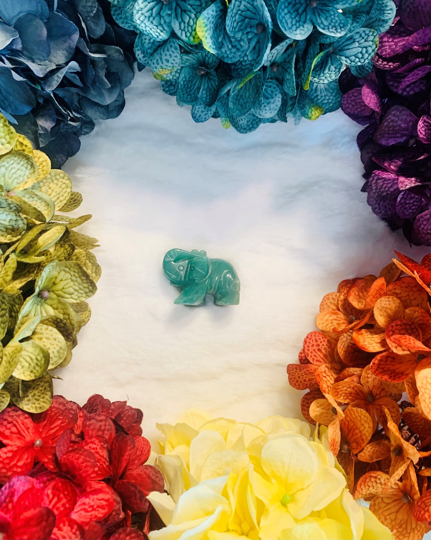 Green Aventurine Elephant