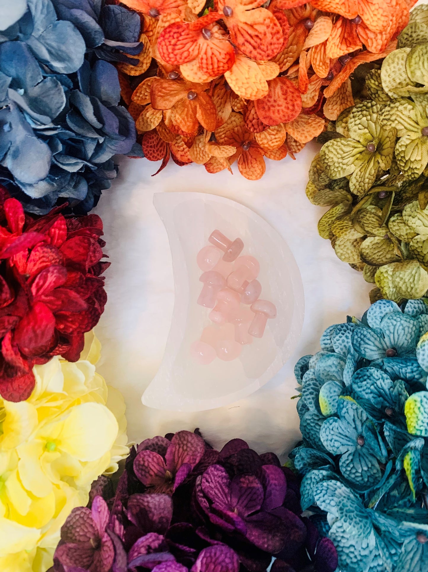 Rose Quartz Mushroom