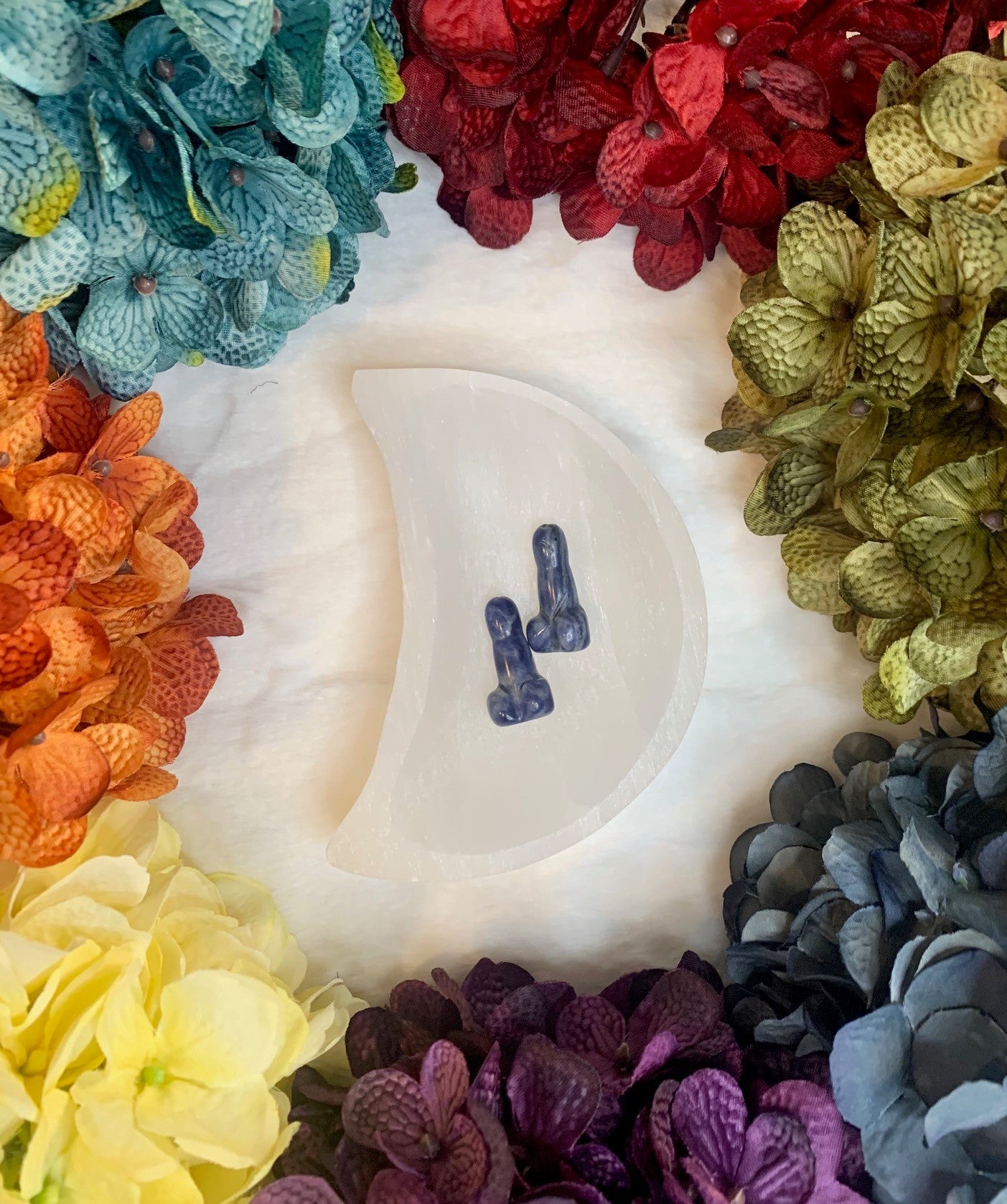 Sodalite "Heart with Handle"