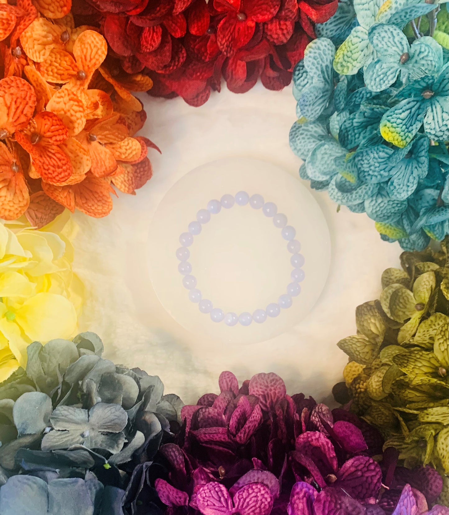 Blue Lace Agate (Grade A) Bracelet