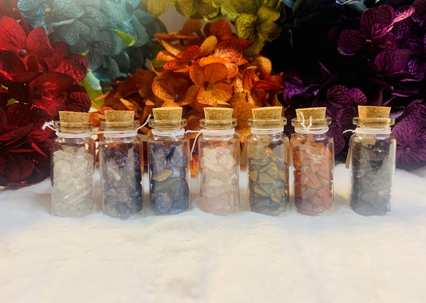 7 Chakra Chips Vial Set