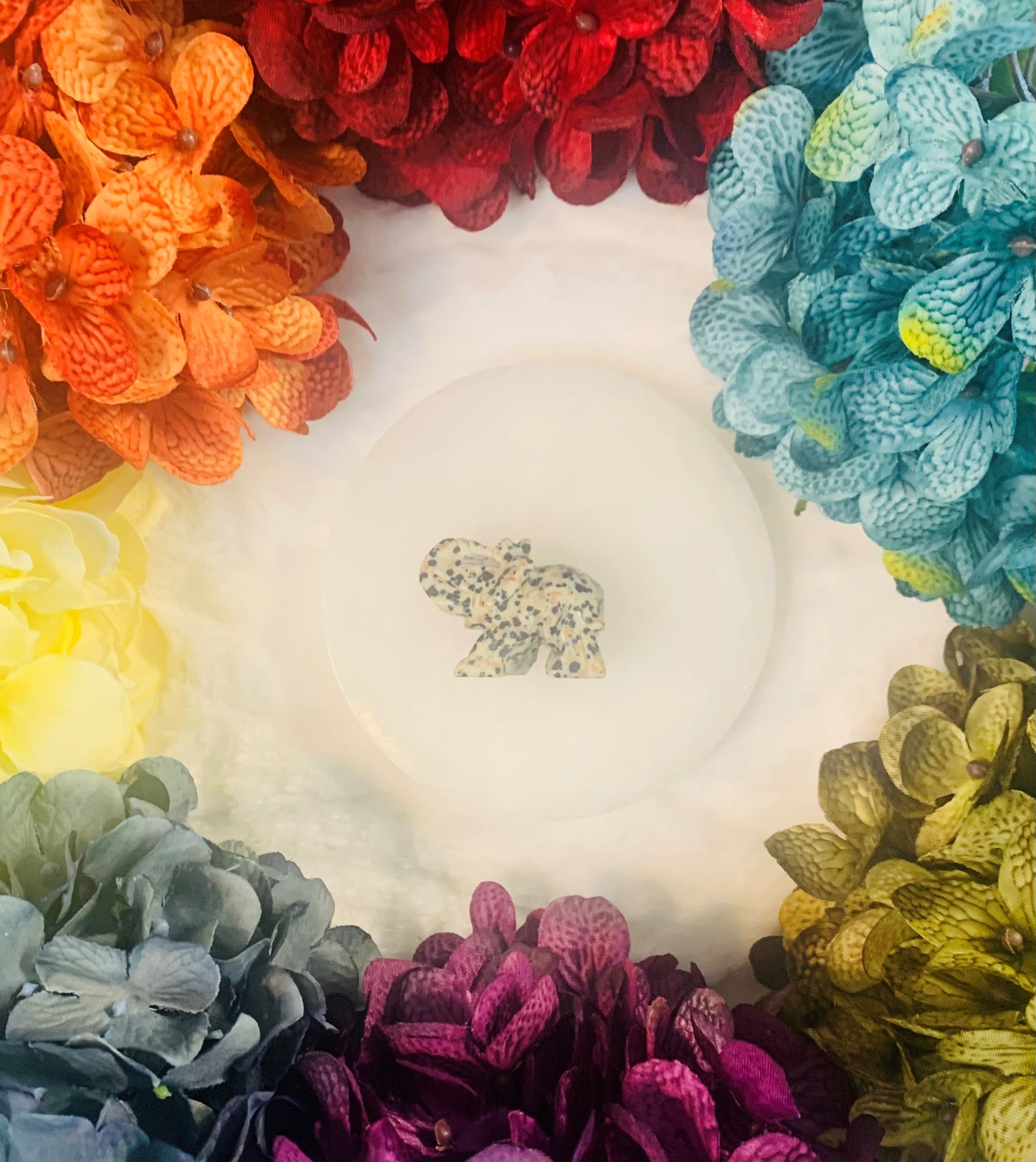 Dalmatian Jasper Elephant