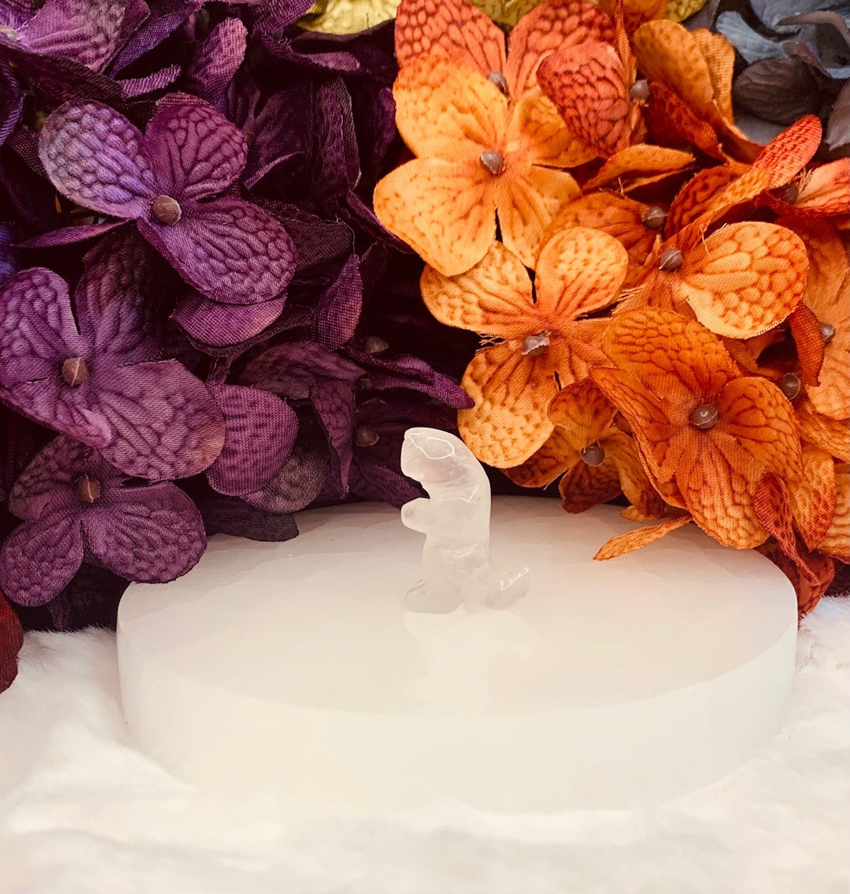 Clear Quartz Mini Dinosaur