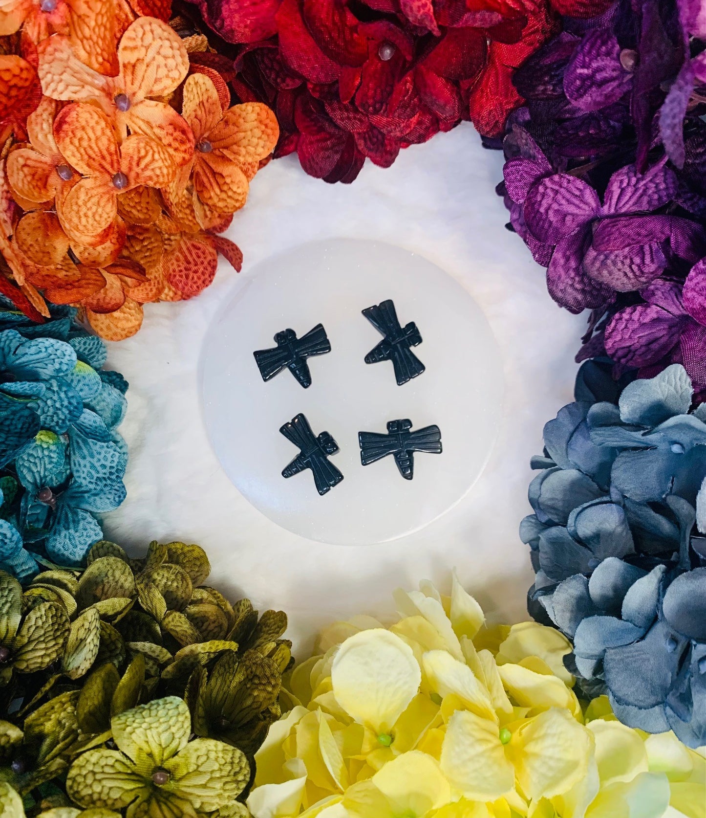 Black Obsidian Dragonfly