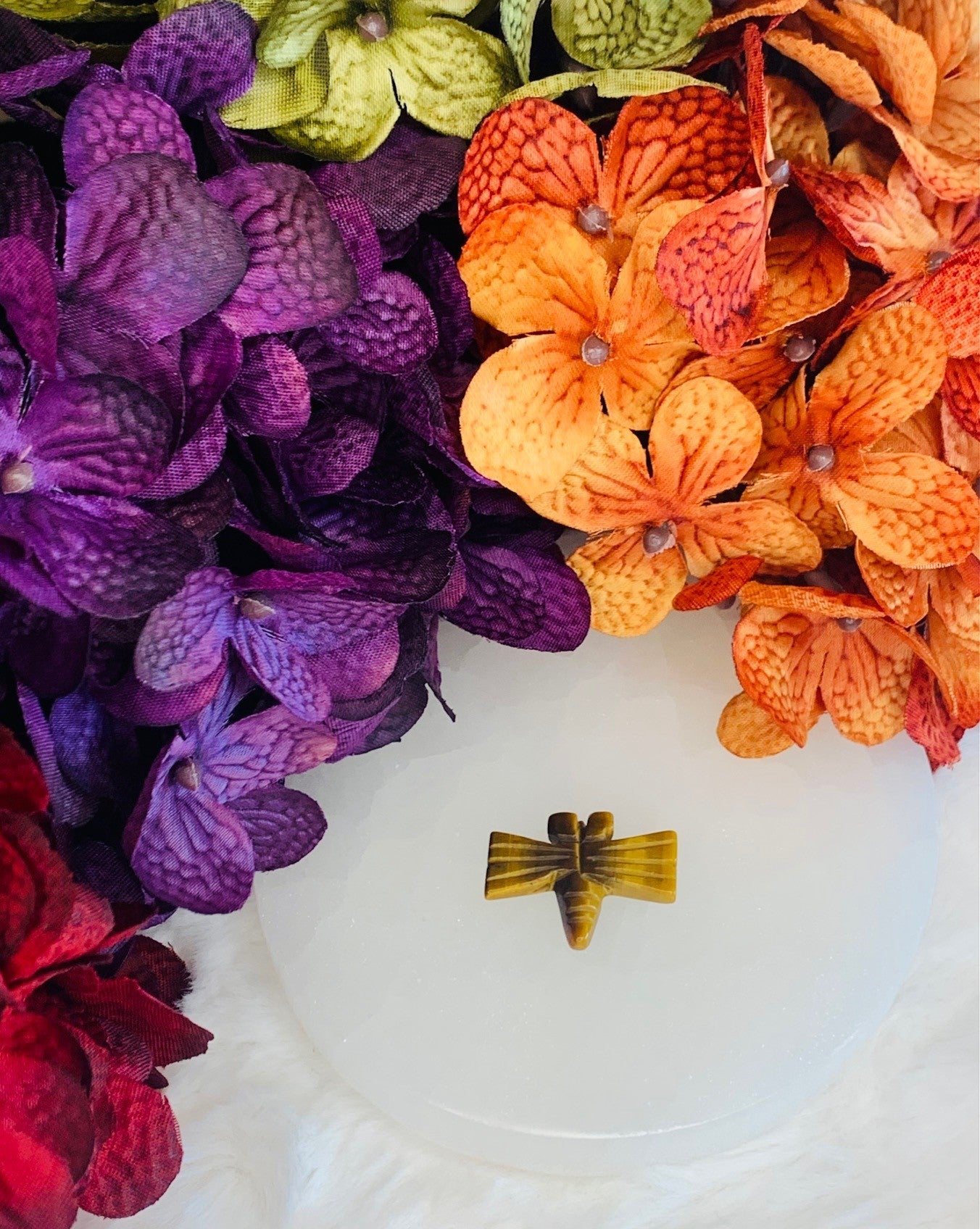 Tiger's Eye Mini Dragonfly