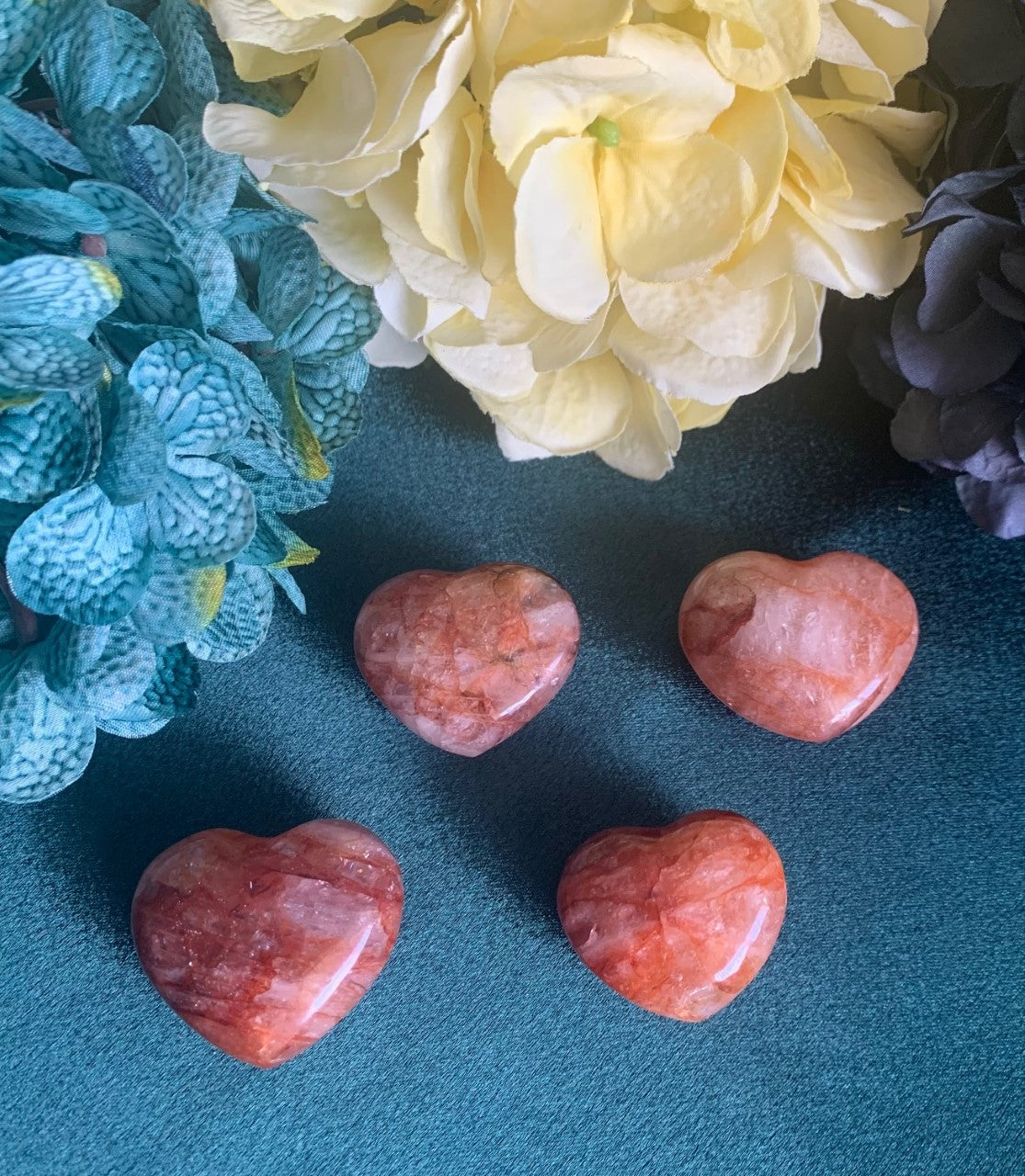 Fire Quartz Heart