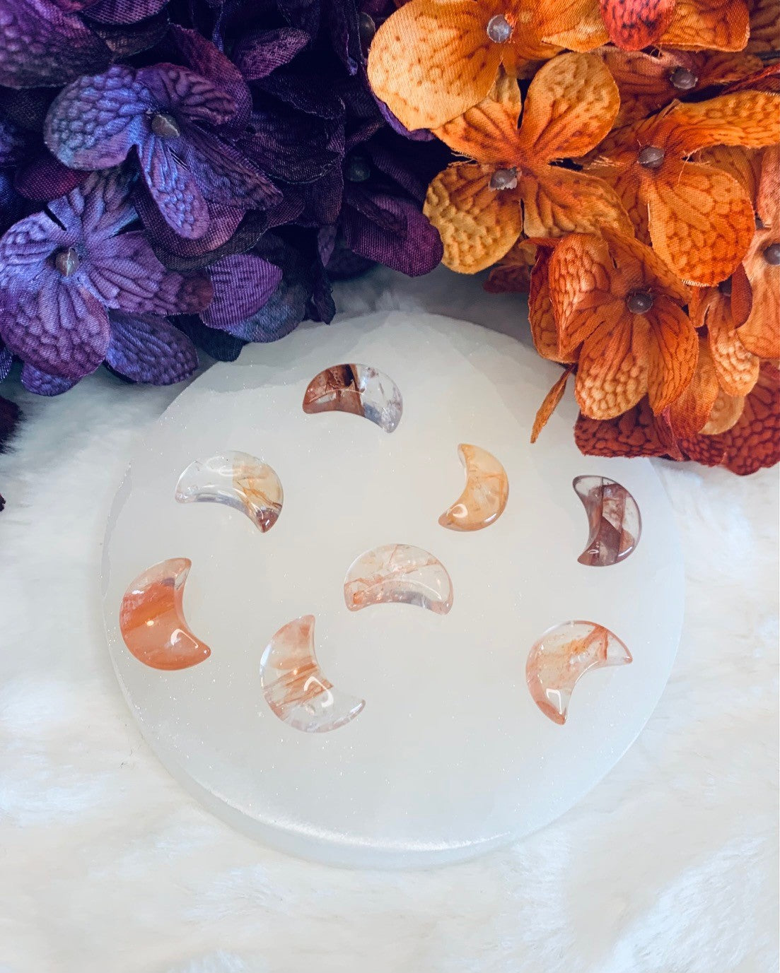 Fire Quartz Mini Moon