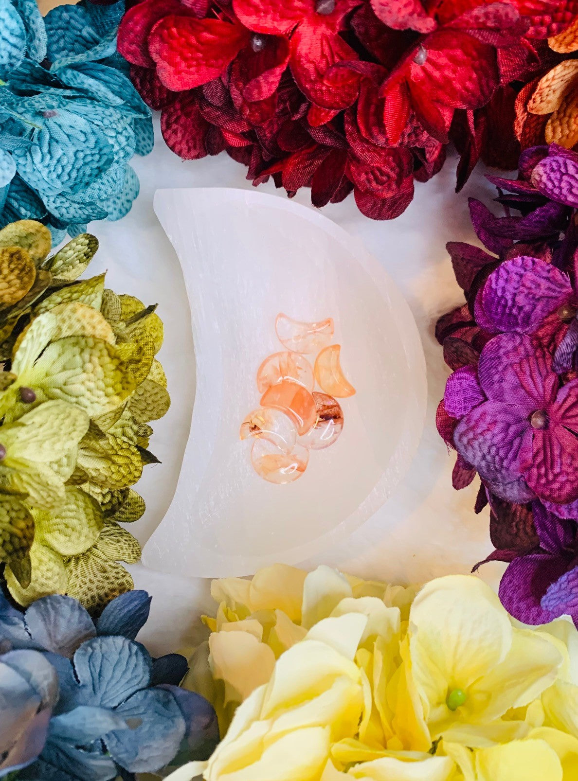 Fire Quartz Mini Moon