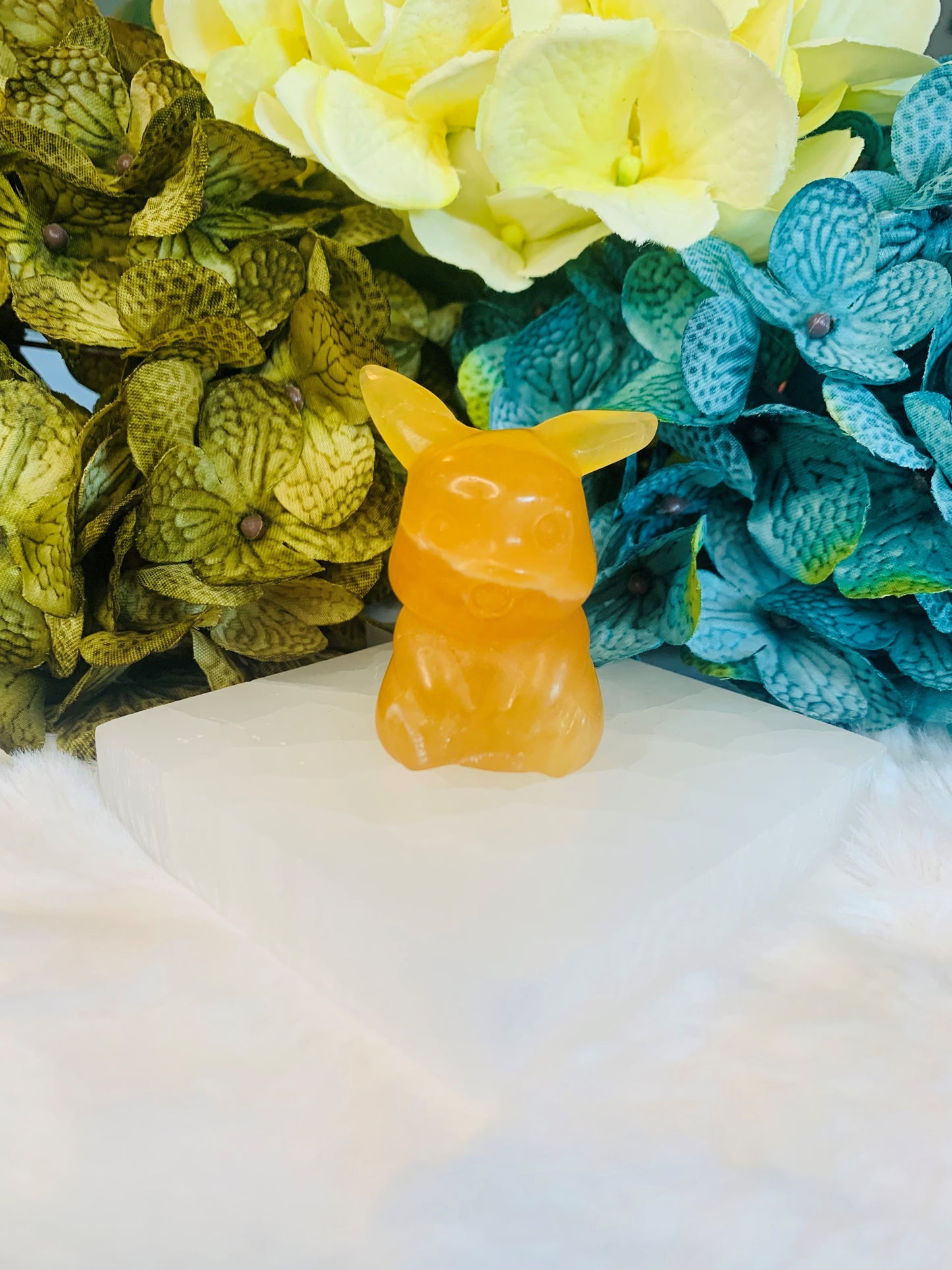 Honey Calcite Pikachu