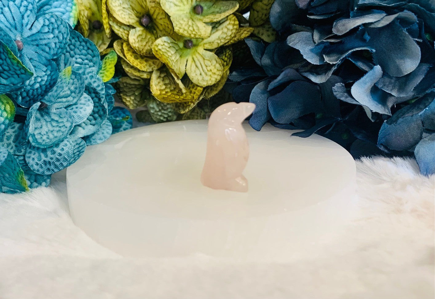 Rose Quartz Penguin