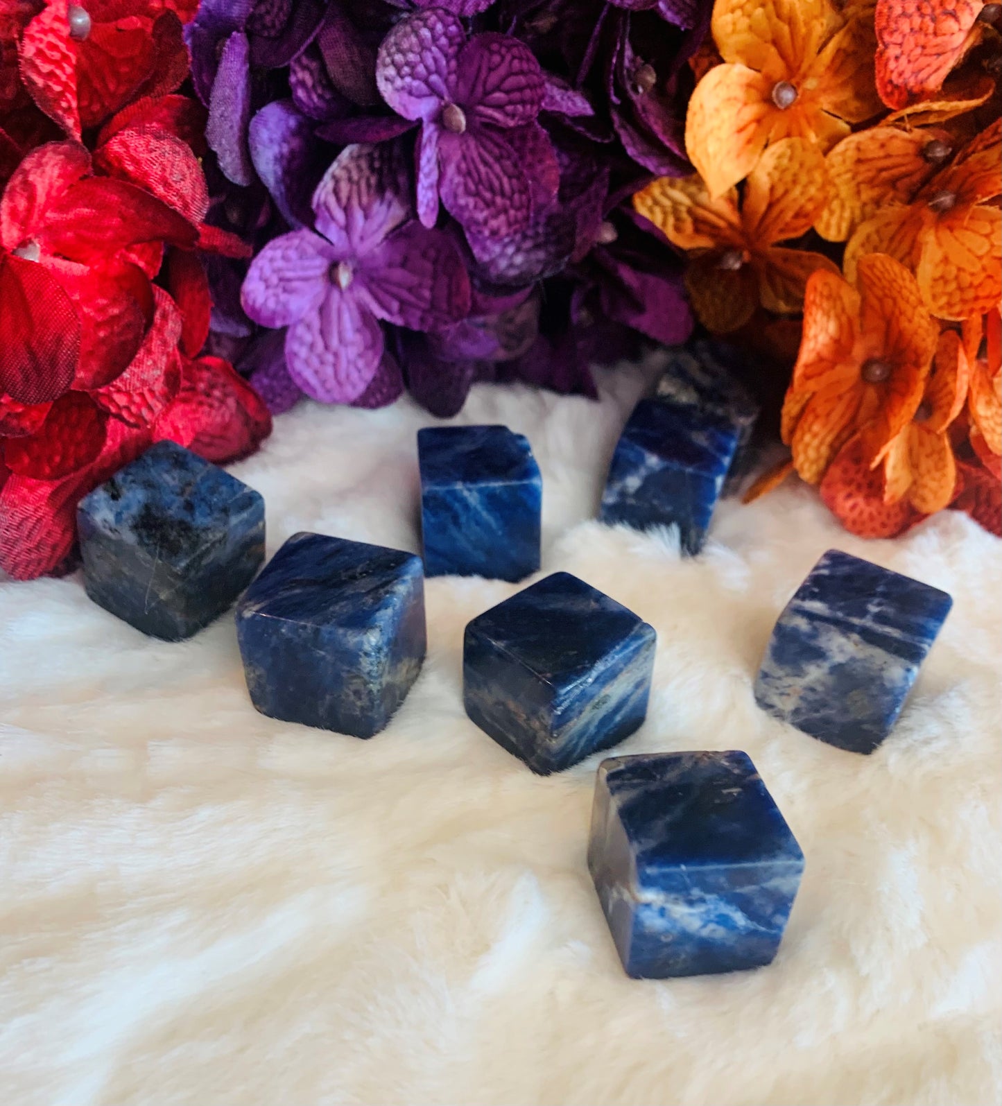 Sodalite Cube