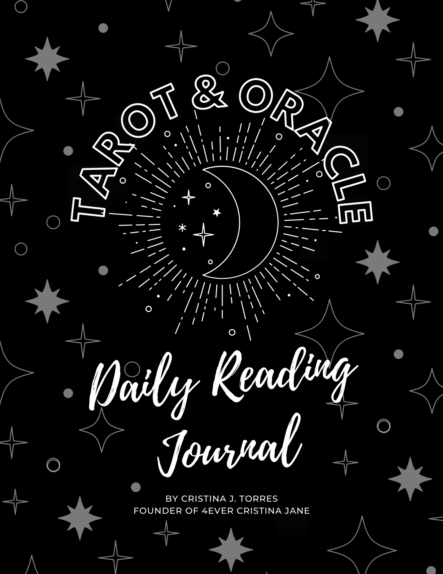 Tarot & Oracle Daily Reading Journal - Digital Download