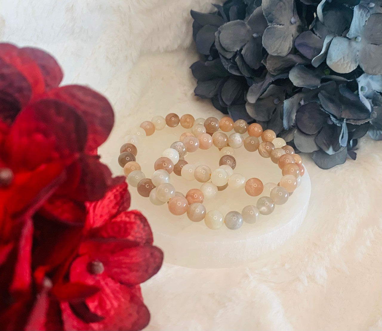 Multi-Color Moonstone Bracelet
