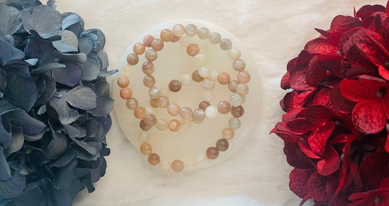 Multi-Color Moonstone Bracelet