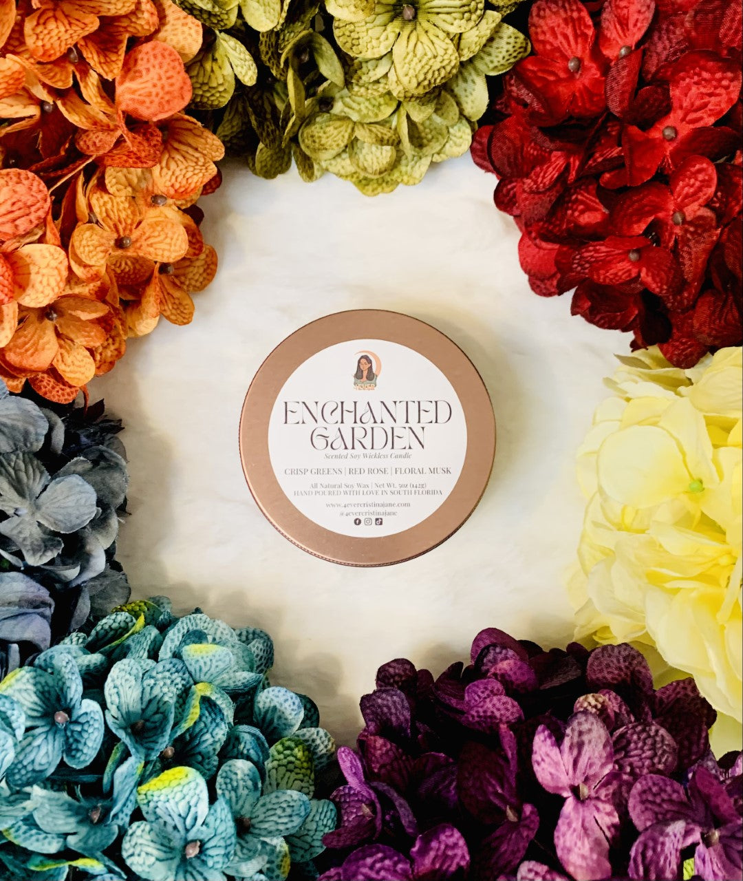 Enchanted Garden | 5oz Wickless Candle