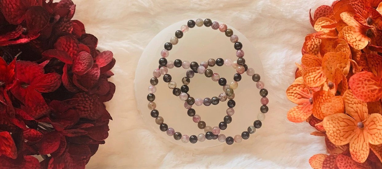 Watermelon Tourmaline Bracelet