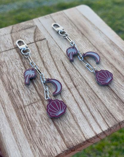 LTA Symbol Charm - Palma, Crescent Moon, & Concha
