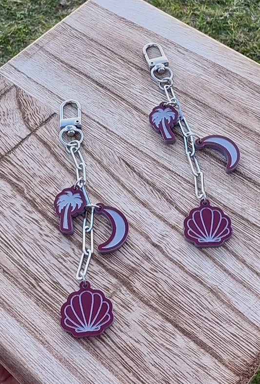 LTA Symbol Charm - Palma, Crescent Moon, & Concha