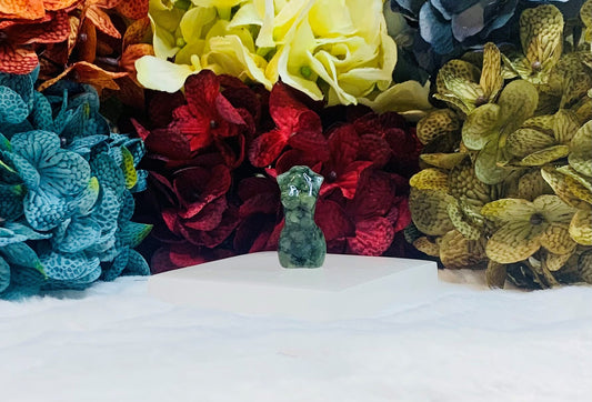 Nephrite Jade Goddess Body
