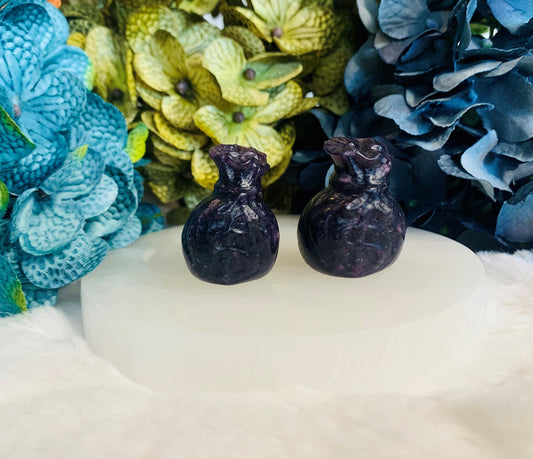 Lepidolite Money Bag