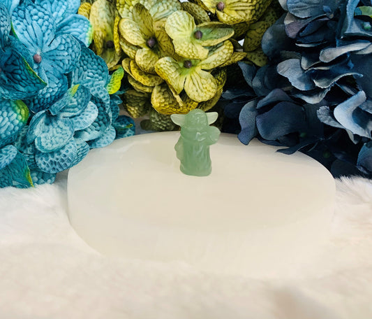 Green Aventurine Mini Yoda